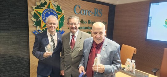 Visita do presidência do Core-GO à nova sede do regional gaúcho 